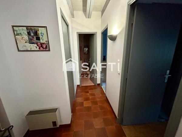 Maison 3 chambres jardin garage