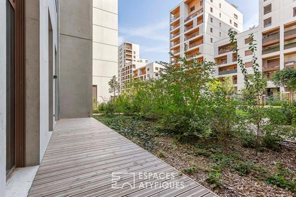 Appartement contemporain avec terrasse au coeur de la ZAC des Girondins