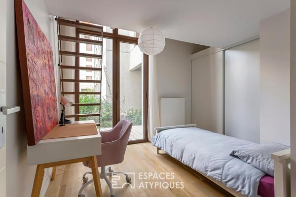 Appartement contemporain avec terrasse au coeur de la ZAC des Girondins