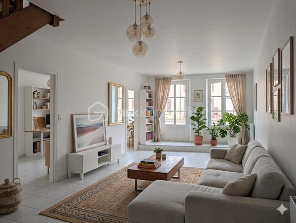 Emplacement idéal, vie à pied et potentiel évolutif !

Vous recherchez le parfait compromis entre la tranquillité d'une vie de village et la proximité immédiate des commodités ? Laissez-vous séduire par cette  maison de ville située au cœur de Saint-Germain-des-Prés.

Ici, tout est à portée de main : boulangerie, épicerie, bar-tabac, ainsi que les écoles (maternelle et élémentaire). Pour les plus grands, les transports scolaires et privés sont accessibles à pied. Une vraie vie de famille simplifiée au quotidien !
Les points forts du bien :
Beaux volumes : Une maison spacieuse et lumineuse répartie sur deux niveaux.

Vie de plain-pied possible : Rez-de-chaussée parfaitement aménagé avec chambre et salle de bain.

Confort urbain : Raccordée au tout-à-l'égout (assainissement collectif).

Extérieur : Un terrain agréable pour profiter des beaux jours en toute intimité.

Description du bien :
Au rez-de-chaussée :
L'entrée vous mène vers une vaste cuisine d'un côté et un salon séjour tout aussi spacieux de l'autre, parfaits pour recevoir. Une pièce de transition dessert une chambre , une salle de bain  et un WC séparé.

À l'étage :
L'espace nuit se compose de 4  chambres . Dans le prolongement, un  grenier offre un potentiel : vous pourrez facilement y créer deux pièces  selon vos besoins .

Le + "Projection" : Chauffage électrique performant. Pour vous aider à imaginer tout le potentiel de cette maison, des visuels d'aménagement virtuel (IA) ont été intégrés aux photos. Laissez vous inspirer !

Contactez moi !
Ne manquez pas cette opportunité , idéale pour une famille ou un projet de vie.