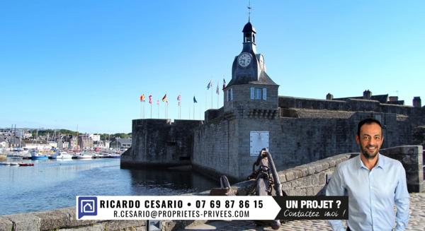 Maison Concarneau 4 pièces 103.69 m2 sur un terrain de 317 m2