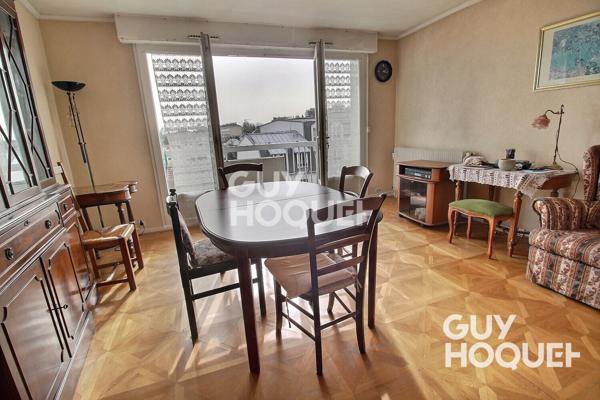 Appartement Le Plessis Robinson (RER B, 3 pièces avec balcon, cave, box et parking.