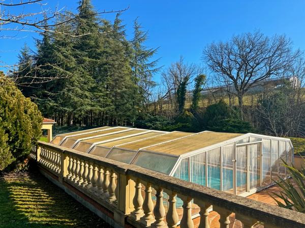 Dpt Gers (32) - près d'AUCH - à vendre maison avec appartement et piscine - 210 m2 - 4594 m2