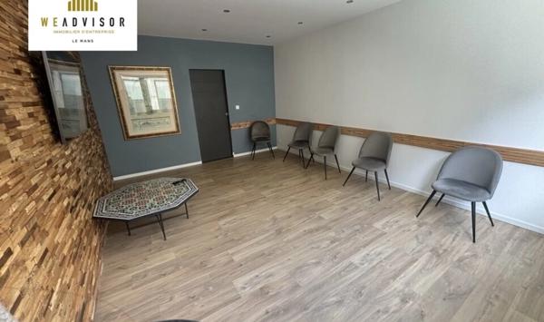 A LOUER : BUREAUX DE 19,50 M² CABINET PARAMEDICAL HYPER CENTRE LE MANS