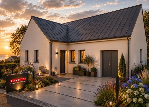Terrain + Maison à vendre 4 pièces - 82 m²