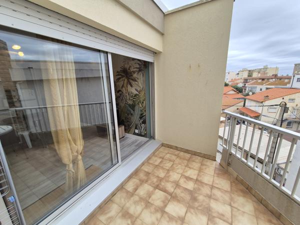 Canet-en-Roussillon (66140) Deux pièces 32m² + terrasse