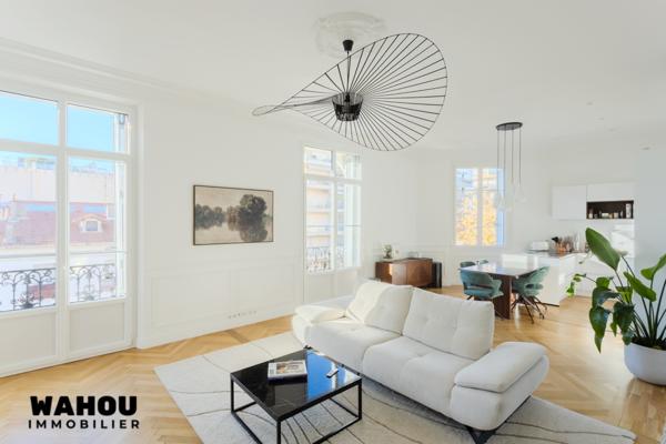 Cannes (06400) Élégant grand T4 avec garages au cœur de Cannes