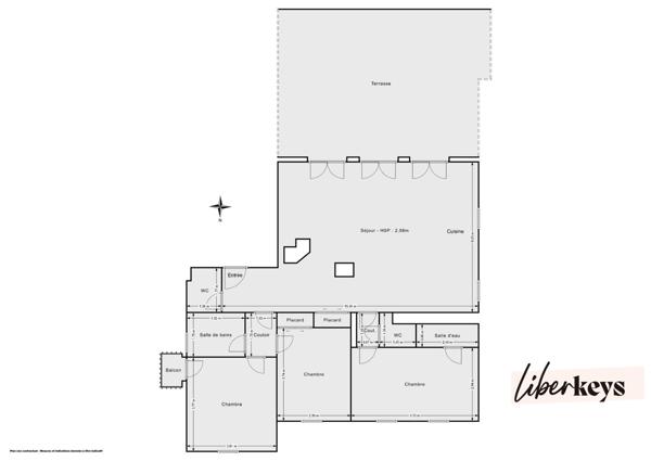 T4 de 105 m² - DERNIER ETAGE – TERRASSE DE 160 m² – FAUBOURG DE ROUBAIX / LILLE EUROPE
