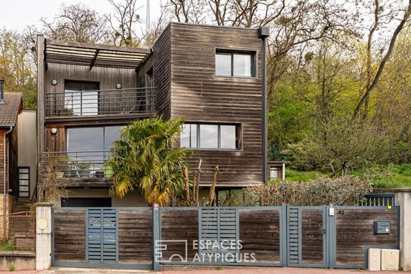 Maison d’architecte contemporaine avec vue panoramique