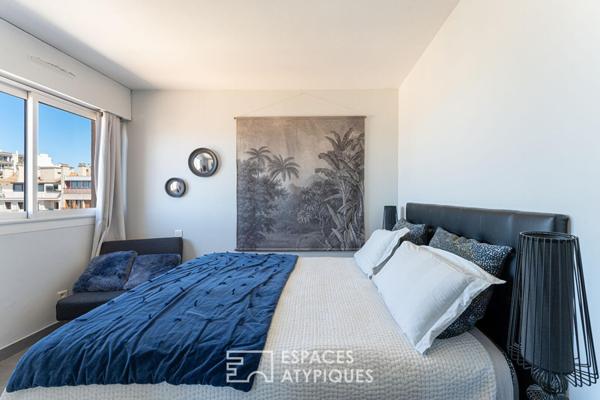 Dernier étage – Marseille 7ème – Vue Mer et Notre Dame de la Garde