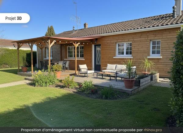 Maison à vendre |  Saint-Sulpice-de-Cognac |  4 pièces | 106 m²