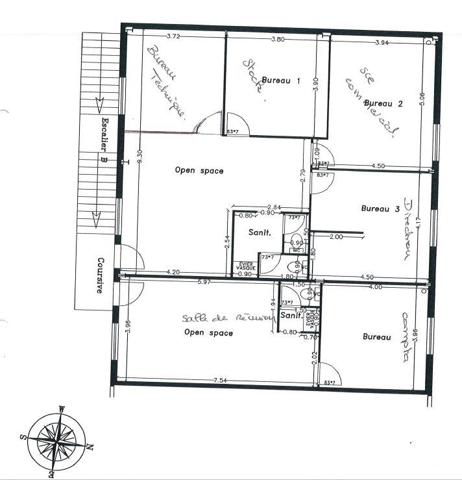 Location bureaux 154 m² Vedène