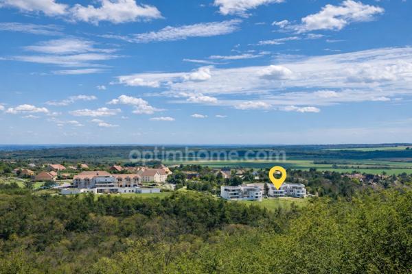 Appartement 117 m² - Terrasse + balcon - Vue nature - Double garage