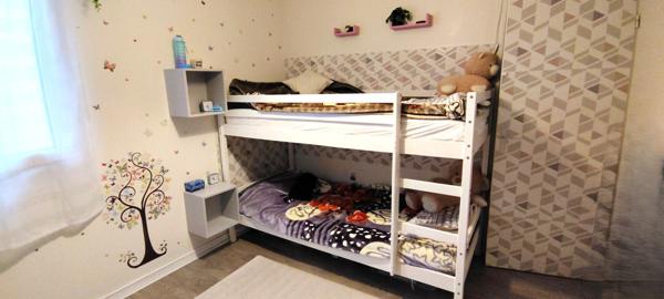 Appartement F4 en duplex 75 m²