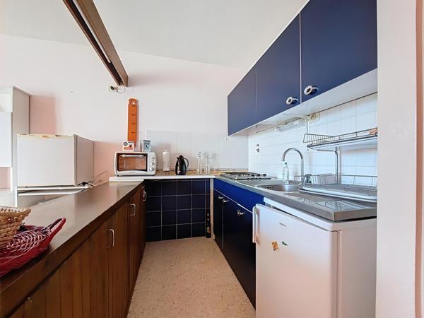 Appartement traversant avec terrasse vue mer