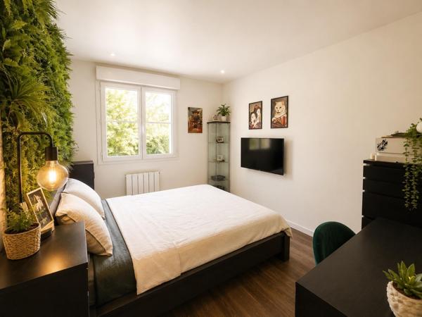 3 pièces avec balcon et parking à 2 min du T12