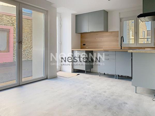 Appartement T3 en duplex rénové à vendre à proximité du centre de Muzillac