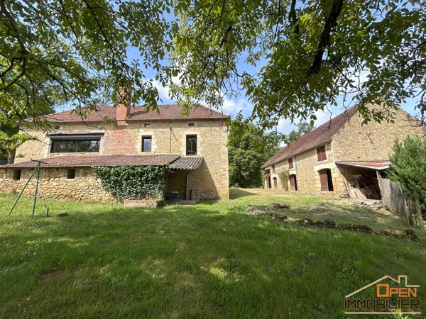 Maison en pierre-161m²-Grange 150m²-Terrain 14 960m²
