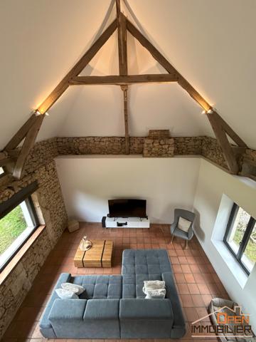 Maison en pierre-161m²-Grange 150m²-Terrain 14 960m²