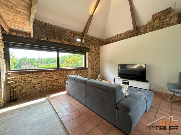 Maison en pierre-161m²-Grange 150m²-Terrain 14 960m²