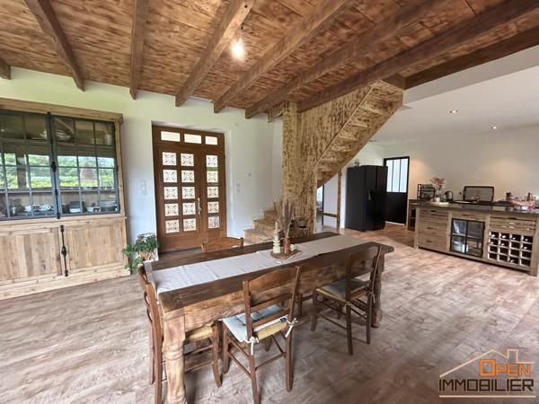 Maison en pierre-161m²-Grange 150m²-Terrain 14 960m²