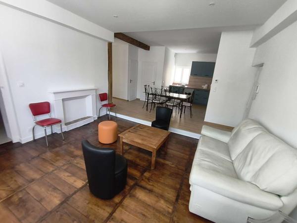 Appartement meublé T3 Tulle centre – rénové, lumineux, possibilité de colocation