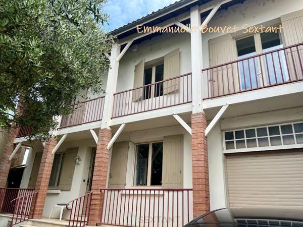 BERGERAC centre-ville, 4 chambres, 2 sdb, bureau, double-garage, jardin clos, piscine, sous-sol