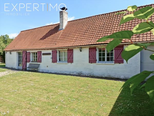 Regnière-Écluse (80120) Sous-Offre Acceptée : Très belle longère : calme et nature !