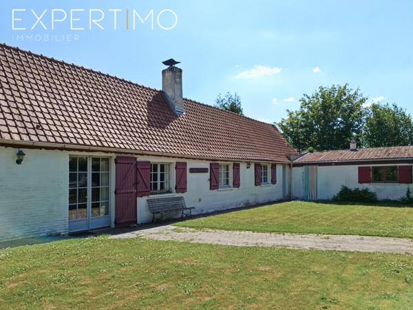 Regnière-Écluse (80120) Sous-Offre Acceptée : Très belle longère : calme et nature !