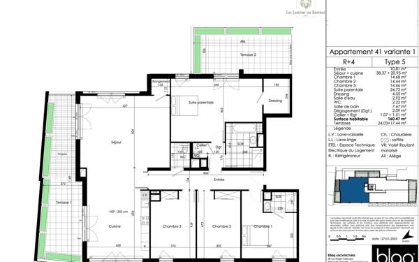 Appartement à vendre    3 pièces •  Arras