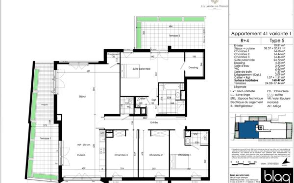 Appartement à vendre    3 pièces •  Arras