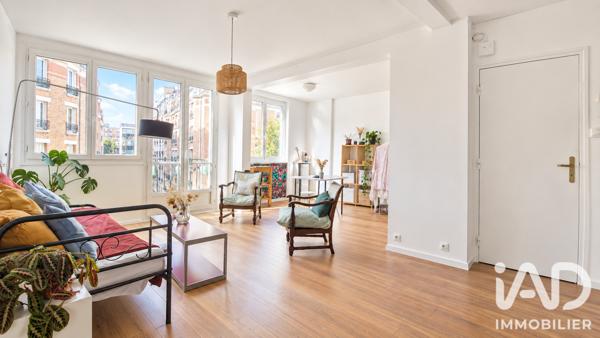 Appartement à vendre 3 pièces 62,88 m² Paris 15