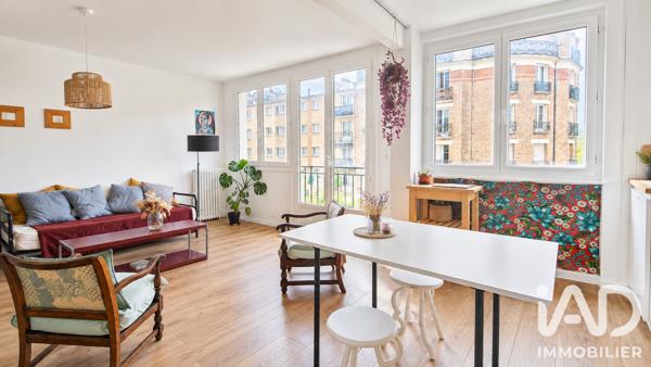 Appartement à vendre 3 pièces 62,88 m² Paris 15