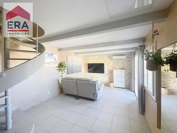 A VENDRE MARSEILLE 13014  SAINTE-MARTHE MAISON T3/4 TERRASSE JARDIN