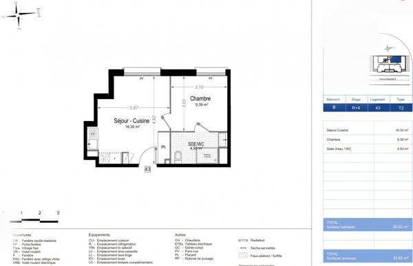 Antibes – Juan-les-Pins - Appartement neuf 2P –  50m de la Mer