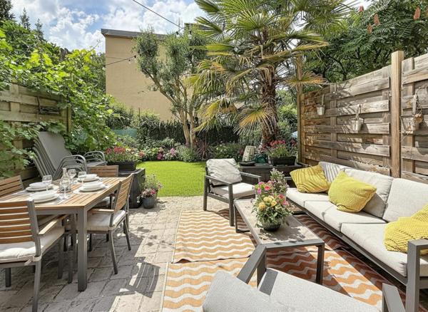 Charmante maison, 4 pièces , 3chambres , terrasse et jardin