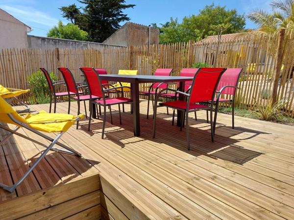 EXCLU CAPIFRANCE A Vendre ILE D'OLERON (17) en coeur village - Résidence para-hôtelière 11 meublés 3* proche plage