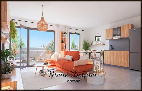 Appartement à vendre 3 pièces -66m²- CAVAILLON (84)