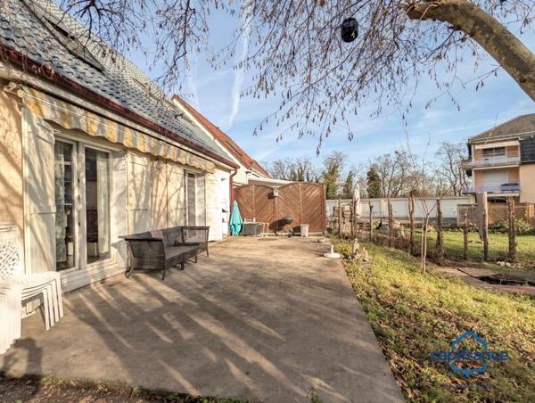Maison à vendre 4 pièces SAINT LOUIS (68)- maison de 92 m2 sur une parcelle de 5.66m2