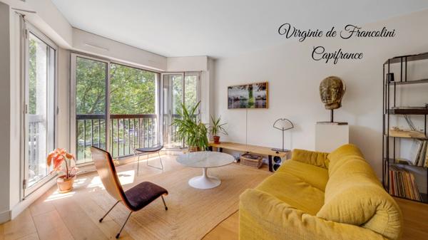 75010-A vendre appartement 4p-89m2-Traversant-Vue Panoramique sur le canal Saint-Martin-Ascenseur-Cave-Parking