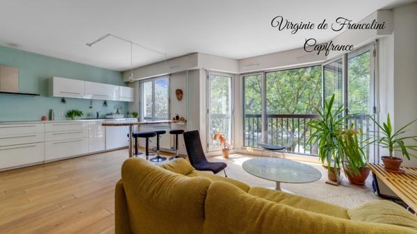 75010-A vendre appartement 4p-89m2-Traversant-Vue Panoramique sur le canal Saint-Martin-Ascenseur-Cave-Parking