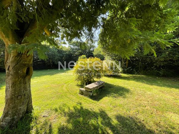 CHAUMIERE sur 3675 m² de verdure - GRAND-CHAMP