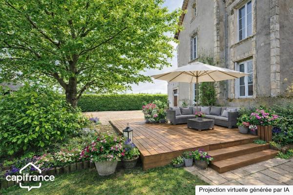 BRIE (79) A rénover : 163 m² habitables + 400 m² de dépendances sur 2 111 m² de terrain