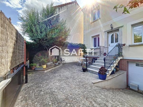 BOIS-COLOMBES- Impasse au calme- Emplacement premium- 6 piéces- 4 chambres, stationnement, garage.