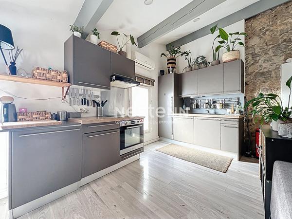 VALLAURIS - Maison de ville - 3P - 80m² - Pas de charges - Sud - Calme