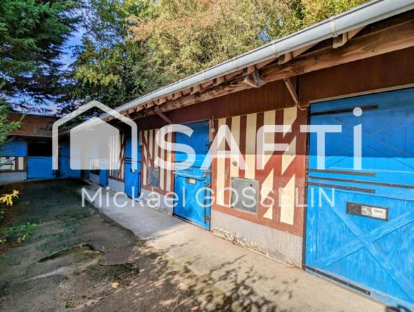 maison 6 pièces 153m² et 12 boxes à chevaux
