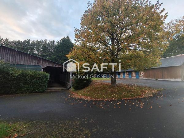 maison 6 pièces 153m² et 12 boxes à chevaux