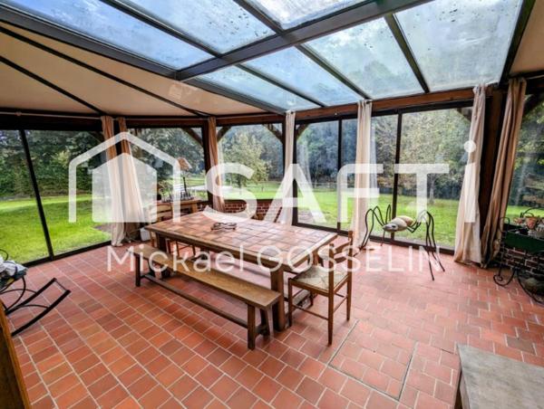 maison 6 pièces 153m² et 12 boxes à chevaux