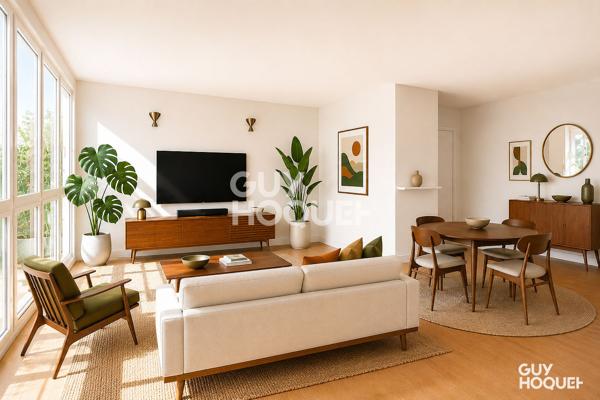 APPARTEMENT TRAVERSANT DE 85 m² + BALCON