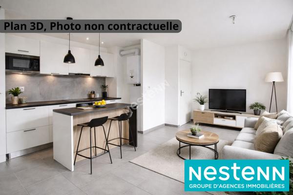 Appartement Meyzieu 2 pièces 42 m2